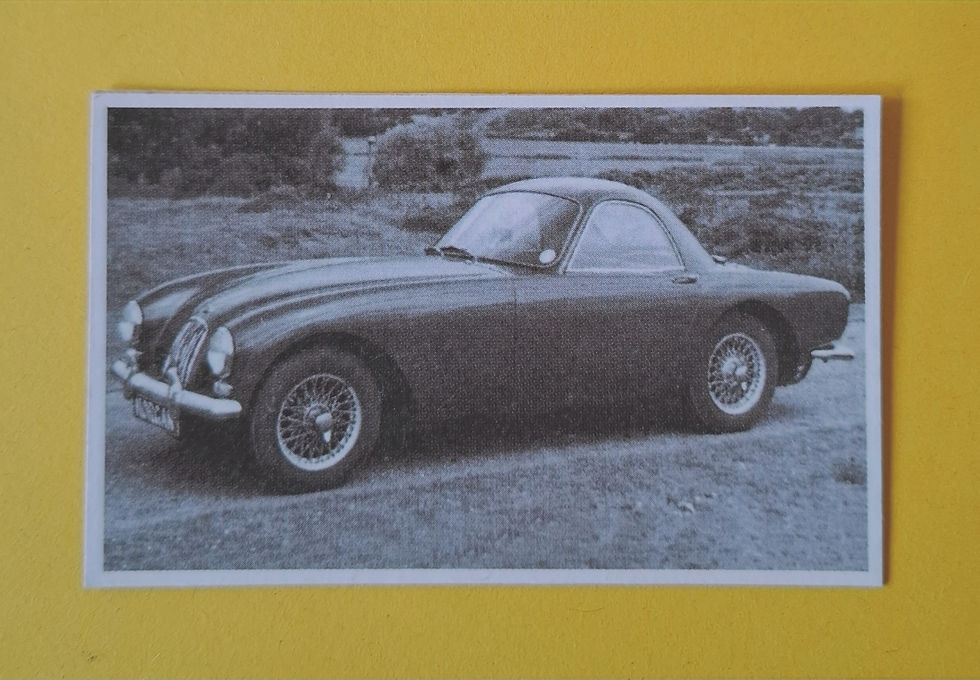 Morgan Plus 4 Plus collectors card