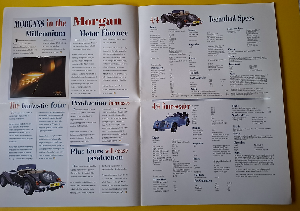 The Malvern Link, issue 2, 1999, technical data
