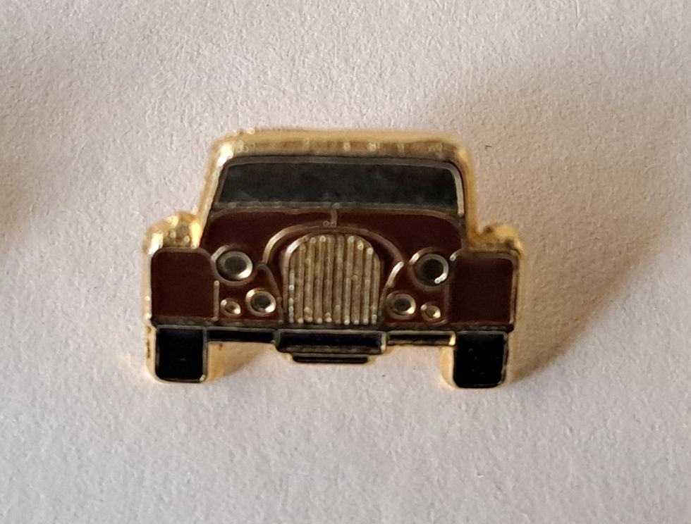 Miniatura: Morgan front view pin, black