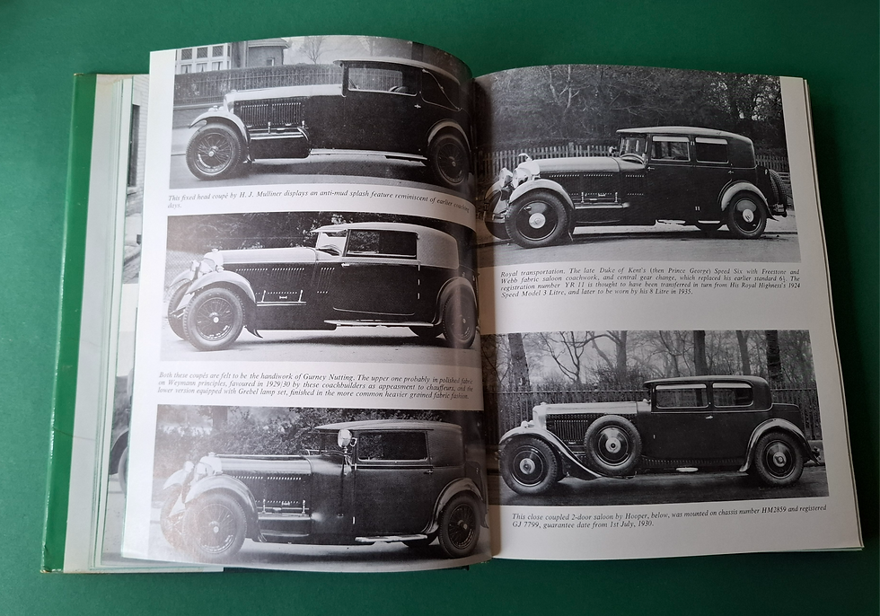 Thumbnail: Bentley, Fifty years of the Marque, coachworks