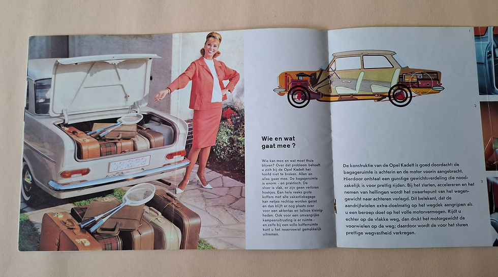 Miniaturebillede: Opel Kadett 1965 detail