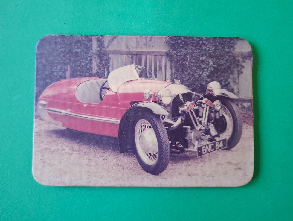 サムネイル： Morgan Three-wheeler coasters, set of 3