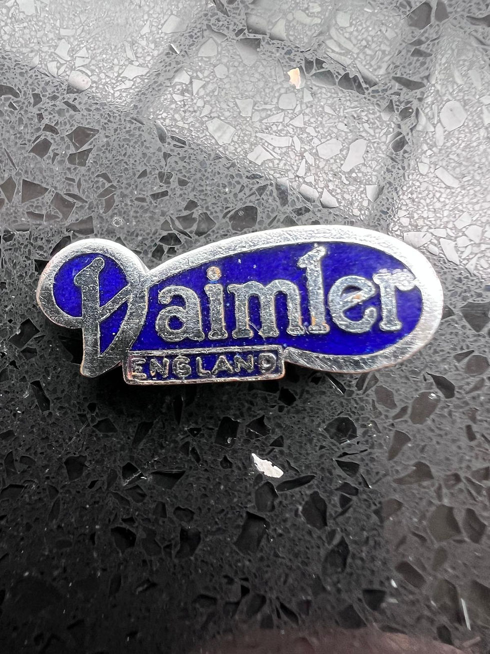 Daimler pin badge, vintage