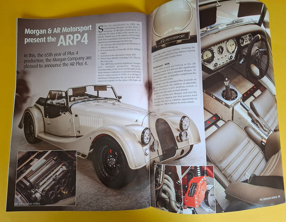 Thumbnail: The Morgan World #35, Morgan Plus 4 ARP4