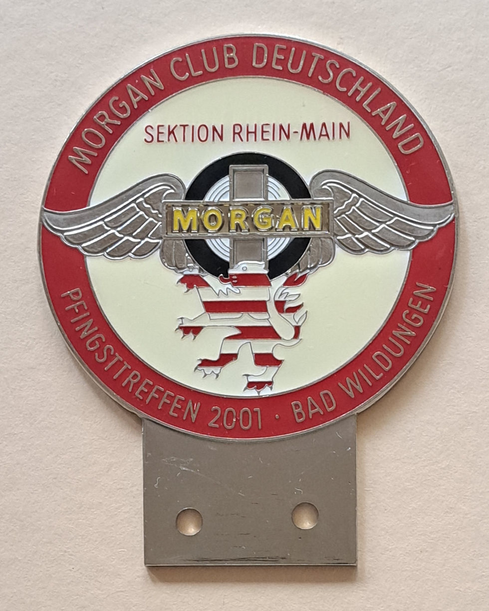 Miniatura: Morgan Club Deutschland, Bad Wildungen 2001, Sektion Rhein-Main, white