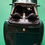 Miniature : Morgan Aero 8 scale 1/18 Maisto, green, rear