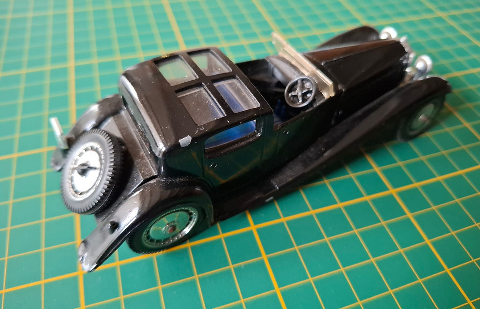 Bugatti Royale Coupé de Ville, scale 1/43 model, Solido