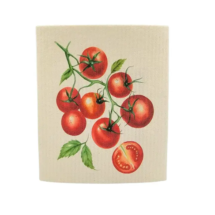 Red Ripe Tomato Swedish Dish Cloth