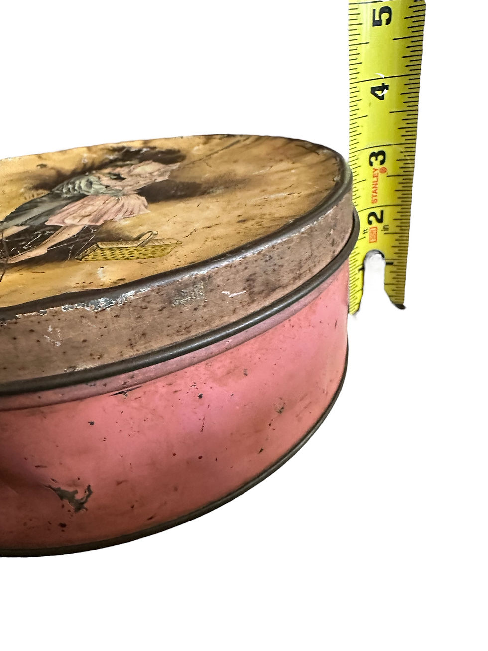 Thumbnail: Antique Biscuit Tin Howard Chandler Christy Art