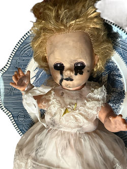Decorative Creepy Doll Wall Decor at Earth Chick