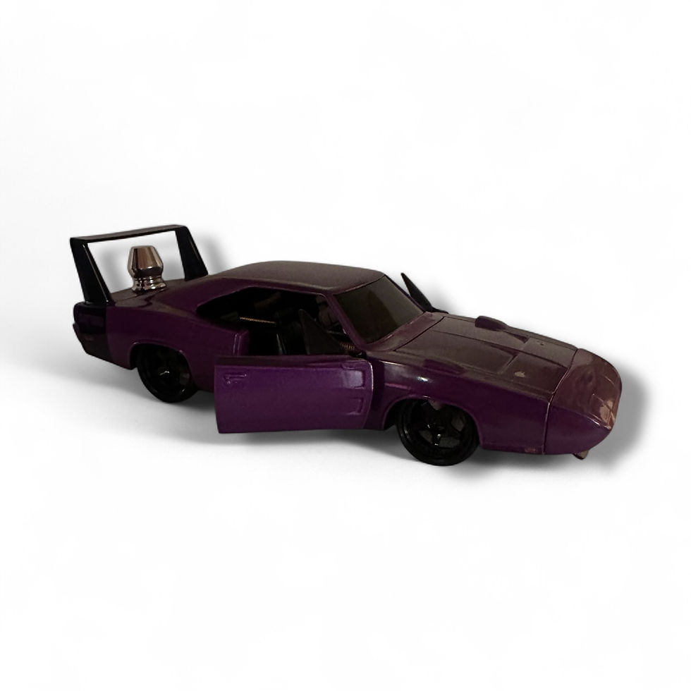 Thumbnail: Smoking Hot Rods New Car Lot 1969 Dodge Charger Daytona Die Cast Pipe