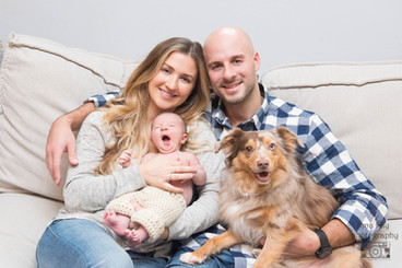 Beautiful family and baby photo shoot in New York