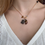 Thumbnail: Gold Tiger’s Eye Locket Charm Necklace 