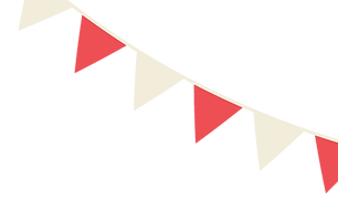 Red and White Flags