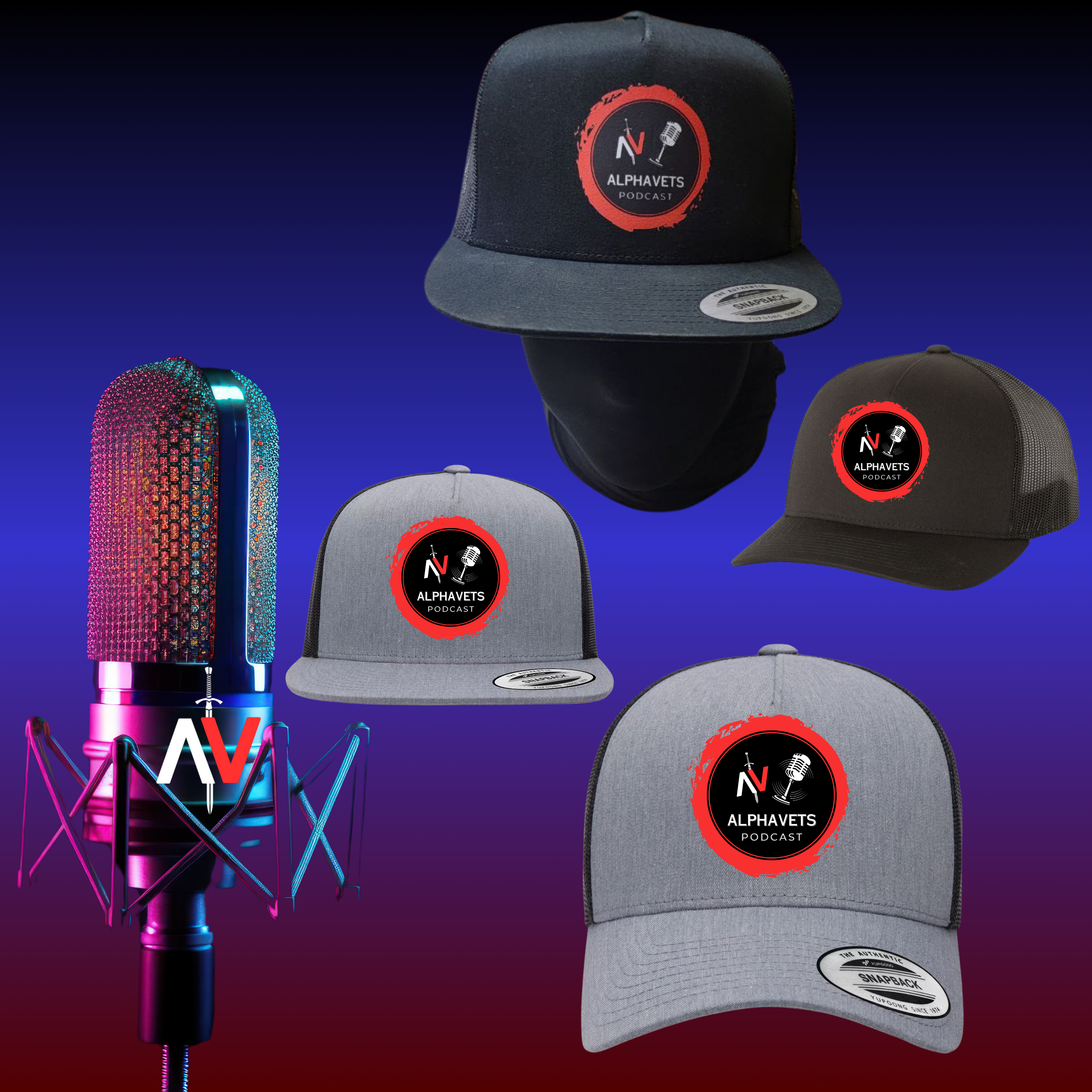 Alphavets Podcast Hat