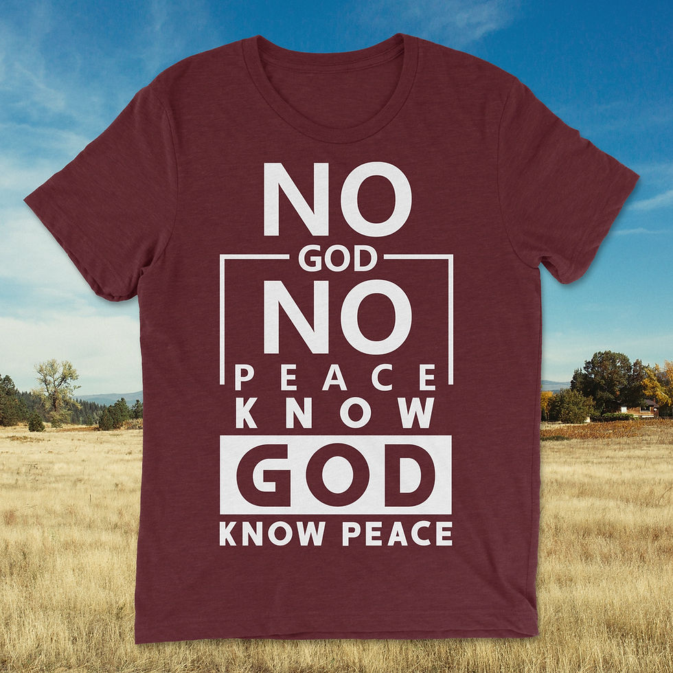 Thumbnail: No God No Peace Know God Know Peace