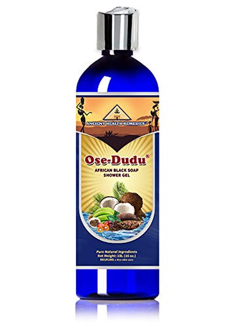Organic Anti-Bacterial Ose Dudu Liquid Black Soap Gel 1 LB 16 oz.