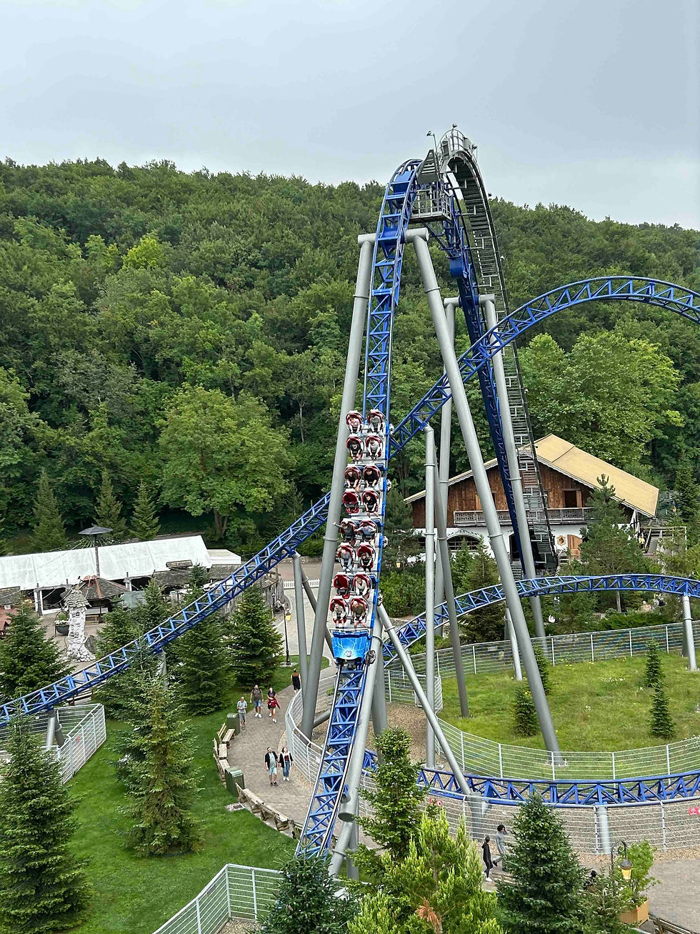 Alpina Blitz from the ferris wheel.