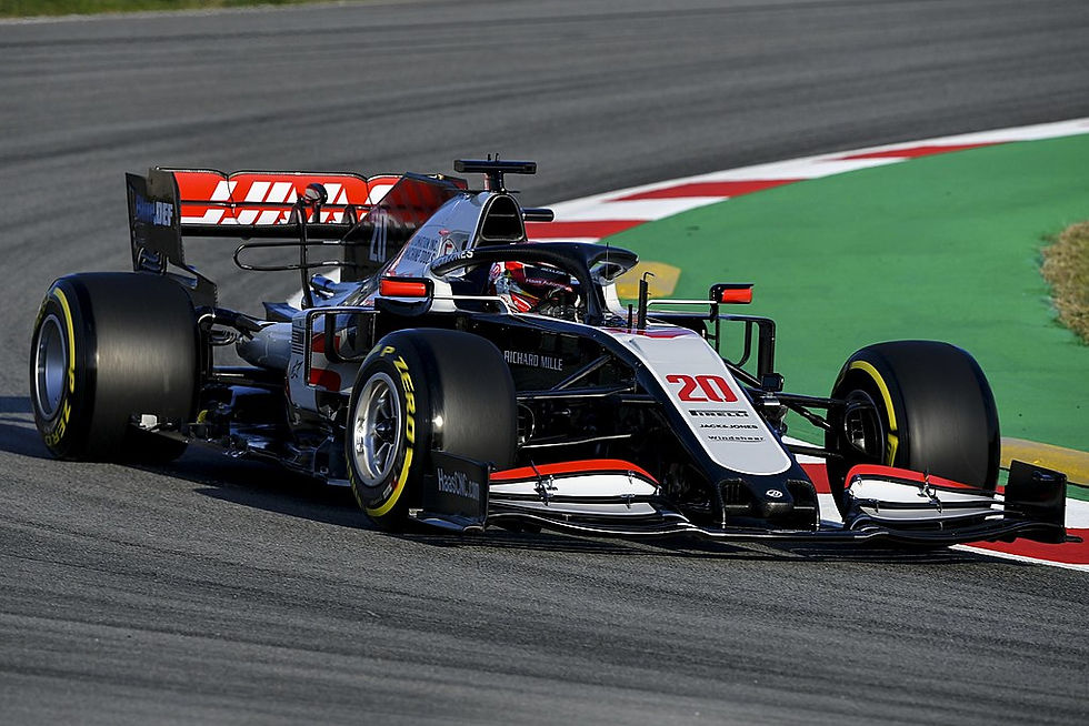 "Haas VF-20 en las pruebas de pretemporad" by Eric Milton