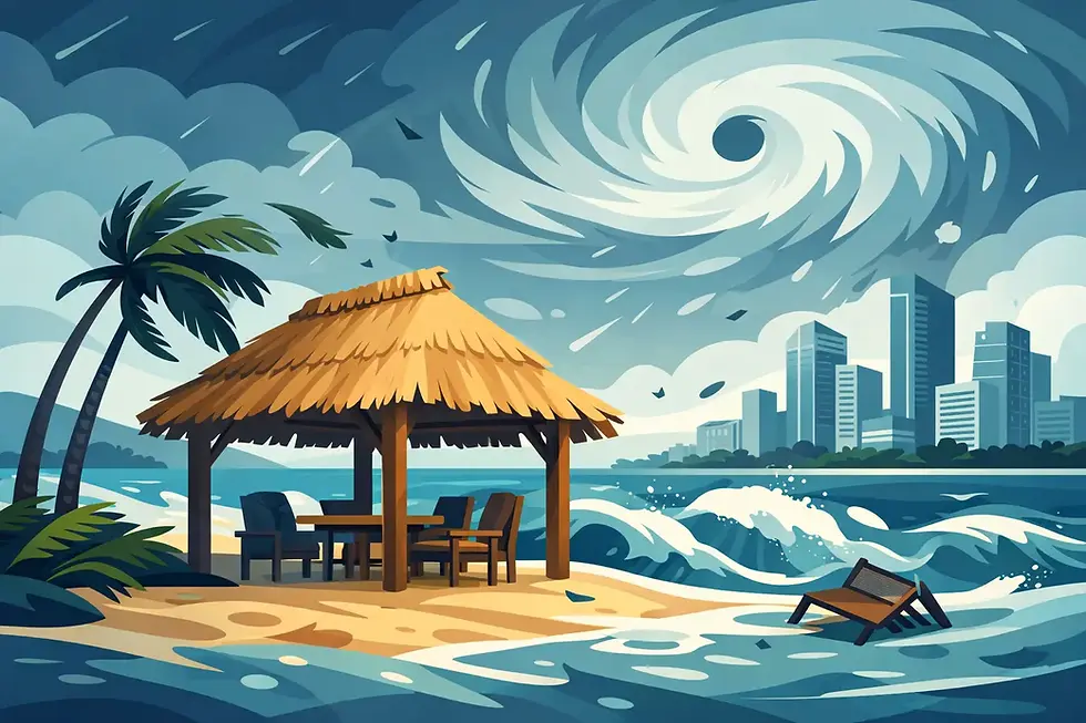 Can Tiki Huts Survive Hurricanes in Miami?