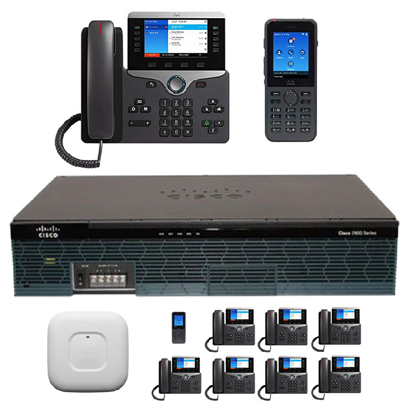 The 10 Wireless - Cisco PBX Phone System - 8821 Wireless & 8841 IP Phones