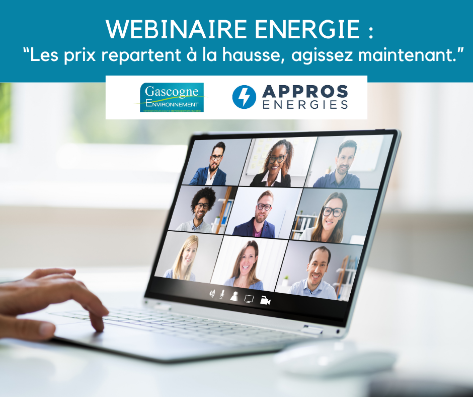 Webinaire énergie 2027-2028 - “Les prix repartent à la hausse, agissez maintenant.”