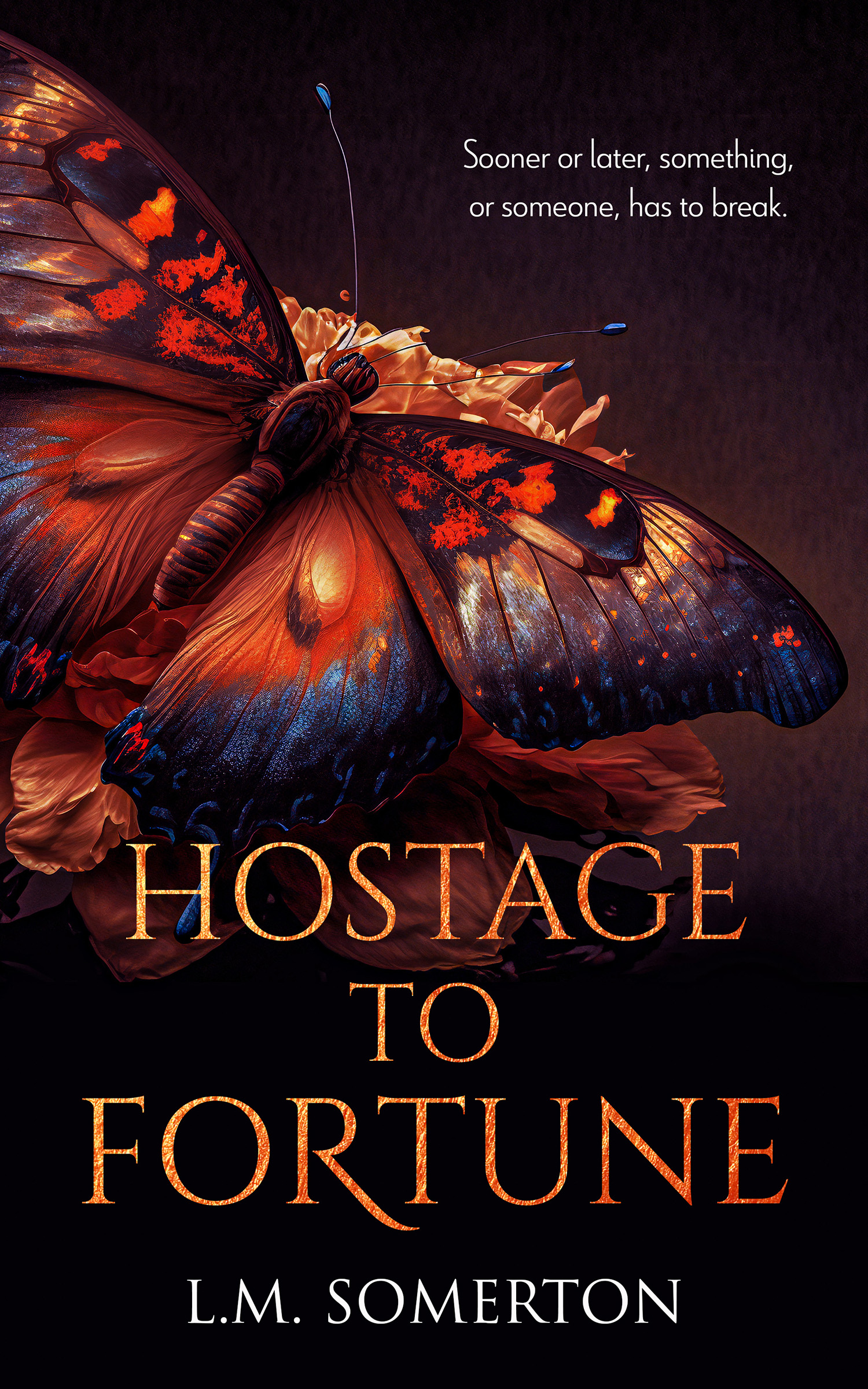 book cover for Hostage to Fortune