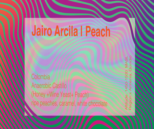 Jairo Arcila | Colombia | Wine Yeast+Peach