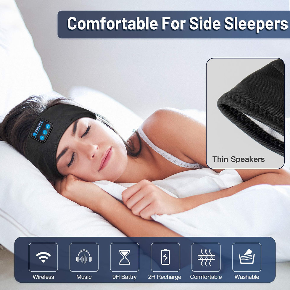 Miniatura: Diademas Auriculares Inalámbricos Para Dormir Marca Lavince