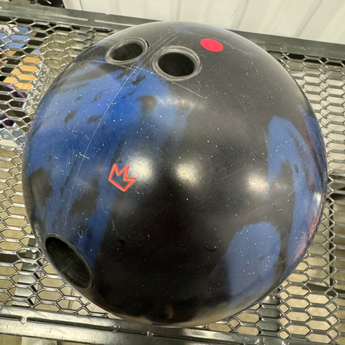 15LB Brunswick Knockout Black & Blue | UsedBowlingBalls.com
