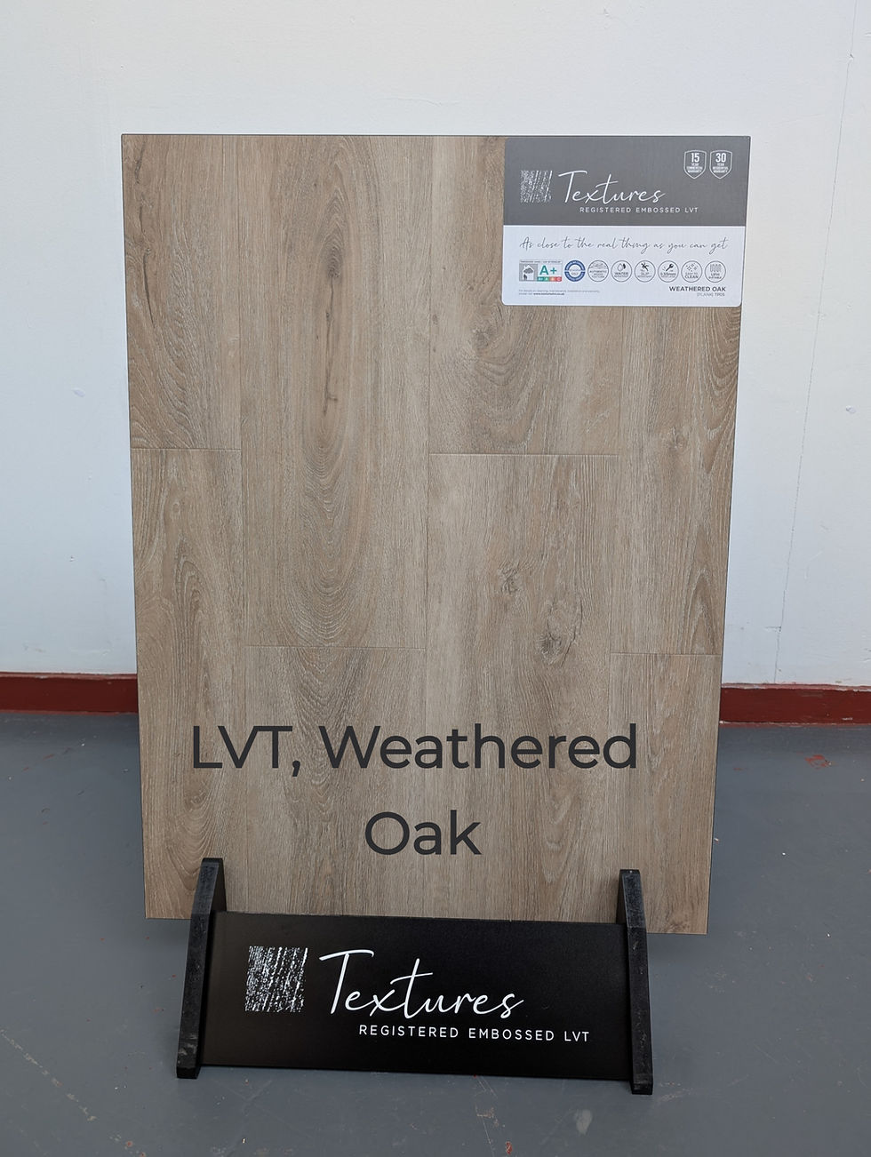 Weathered Oak, Plank LVT