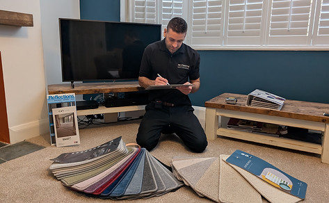 Measuring living room for carpets and flooring