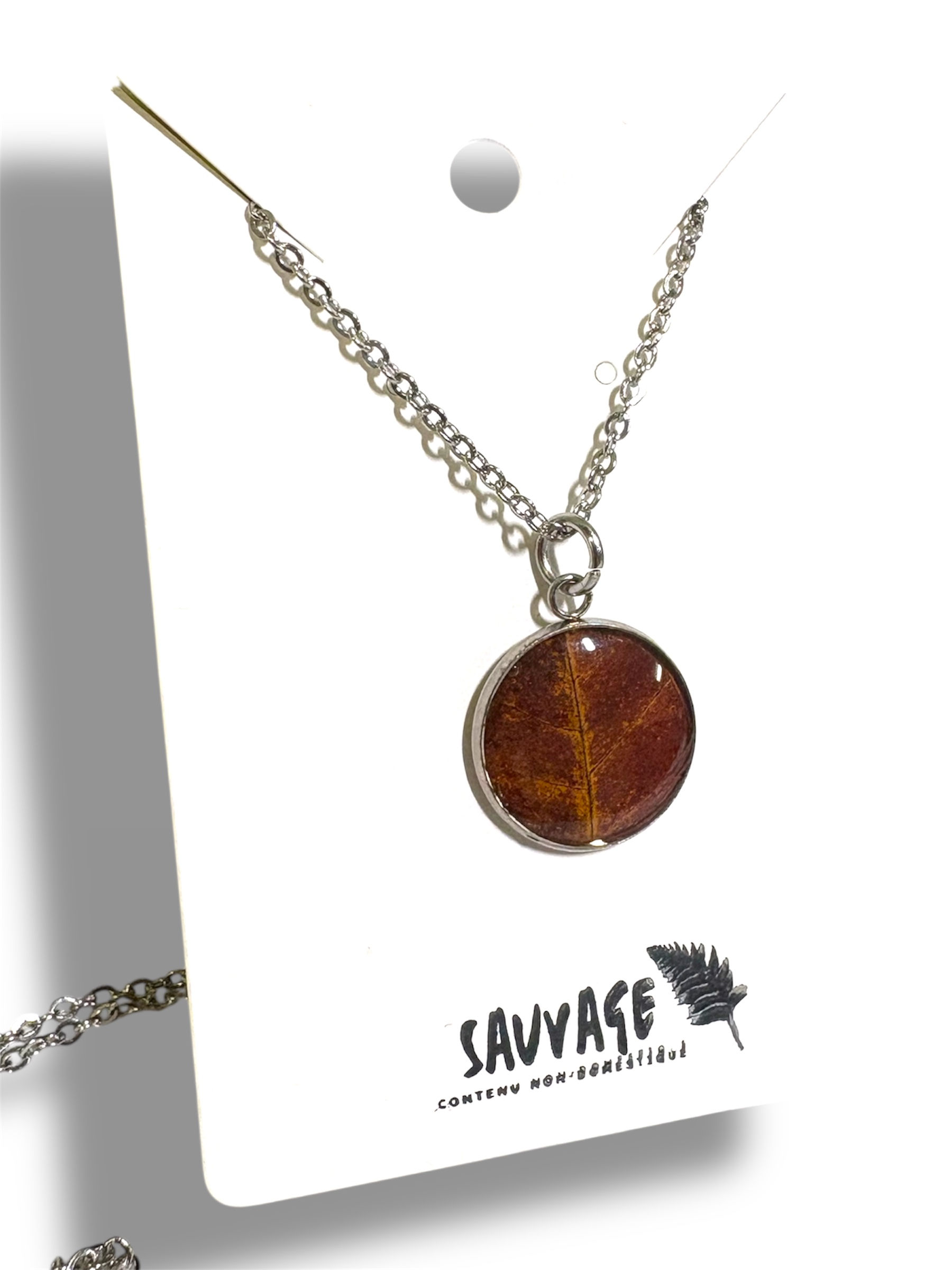 Collier Érable d’automne