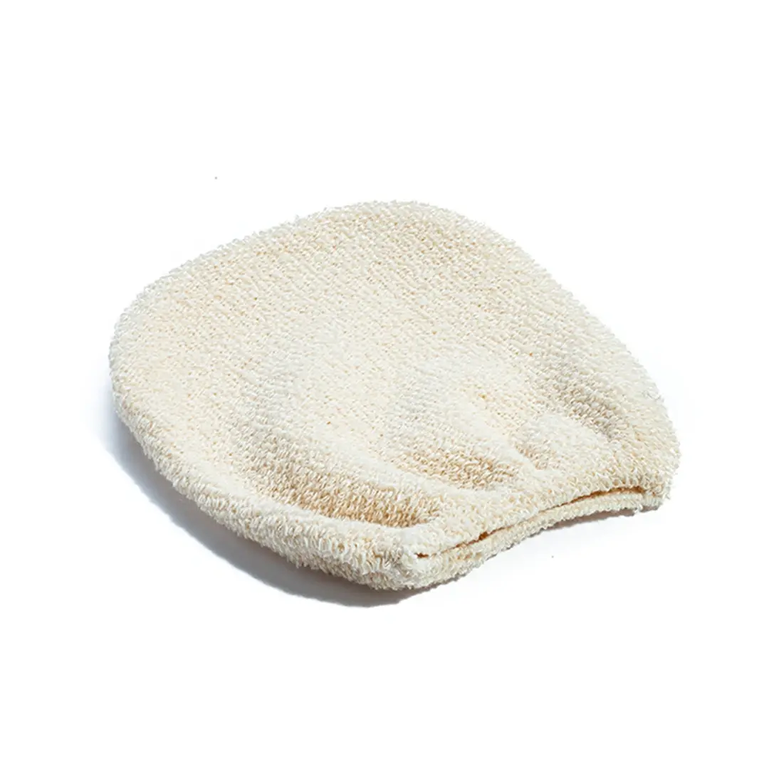 Rękawica do demakijażu Lynia z bawełny organicznej – delikatna, wielorazowa, do codziennej pielęgnacji twarzy