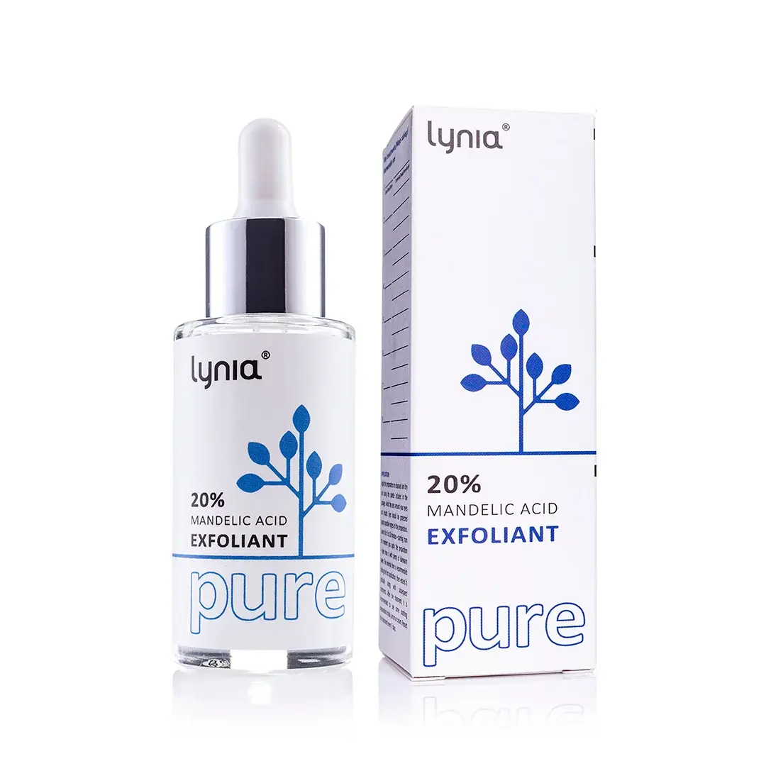 Lynia Pure Peeling z kwasem migdałowym 20% 30 ml – packshot produktu