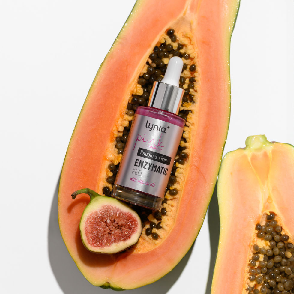 Delikatny peeling enzymatyczny Lynia – pielęgnacja skóry wrażliwej