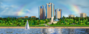 Самара с Волги