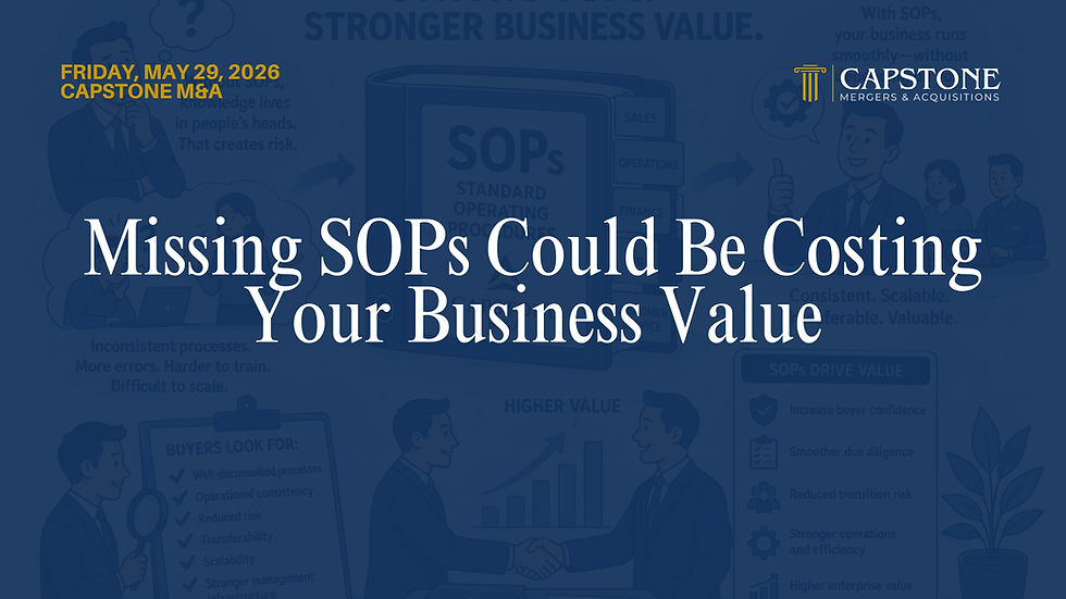 Missing SOPs Could Be Costing Your Business Value