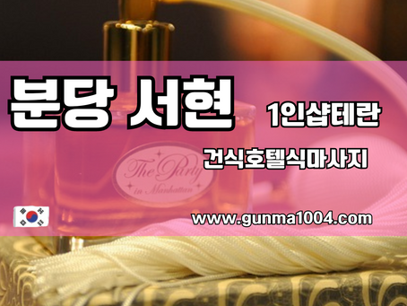 분당 서현역스웨디시 1인샵 테란에서 내상없이