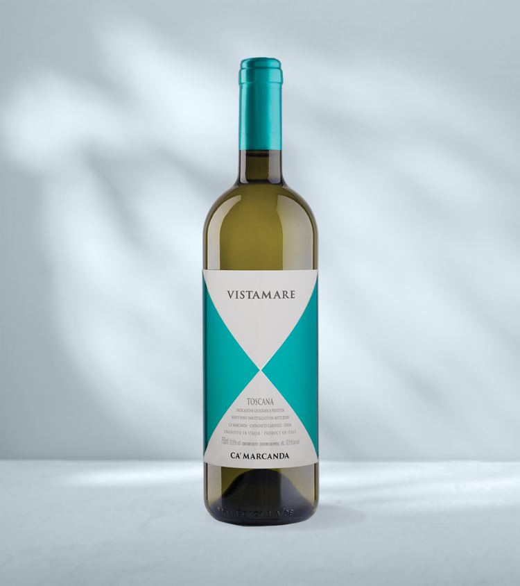 Bottle of Ca' Marcanda 2022 Vistamare Toscana IGP 1.5L Magnum White Wine from Gaja
