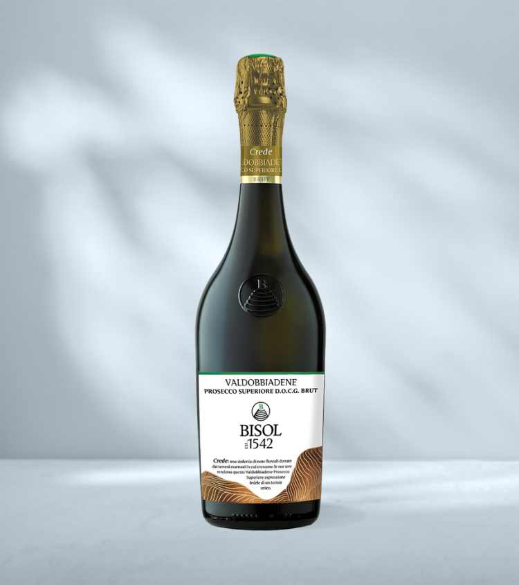 Bisol1542 Crede Valdobbiadene Prosecco Superiore DOCG 1.5L magnum bottle of Italian sparkling wine