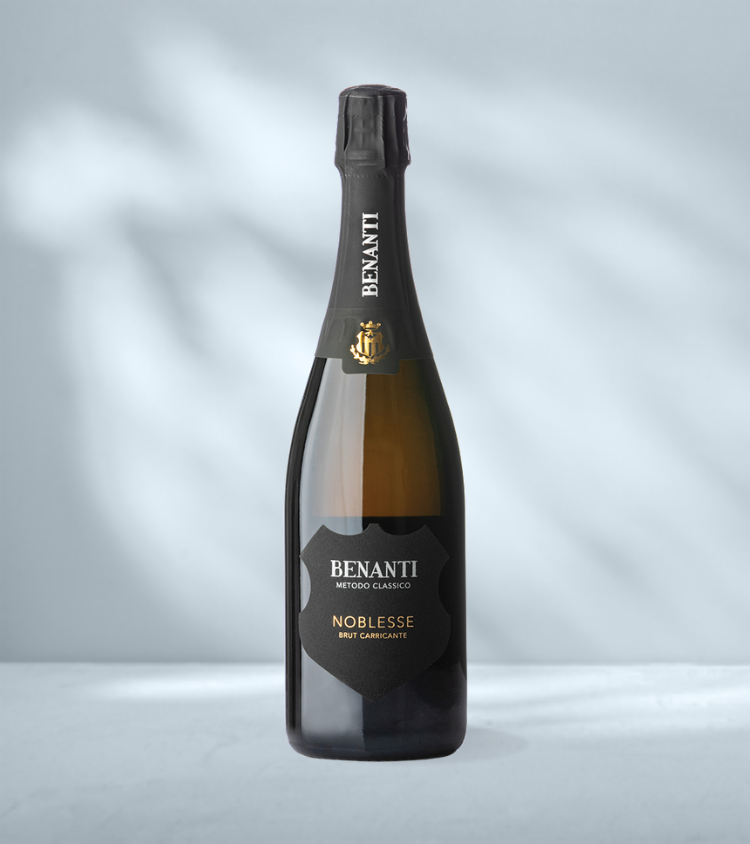 Bottle of Benanti Noblesse Brut 2021 Metodo Classico - Sicilian sparkling wine from Etna DOC