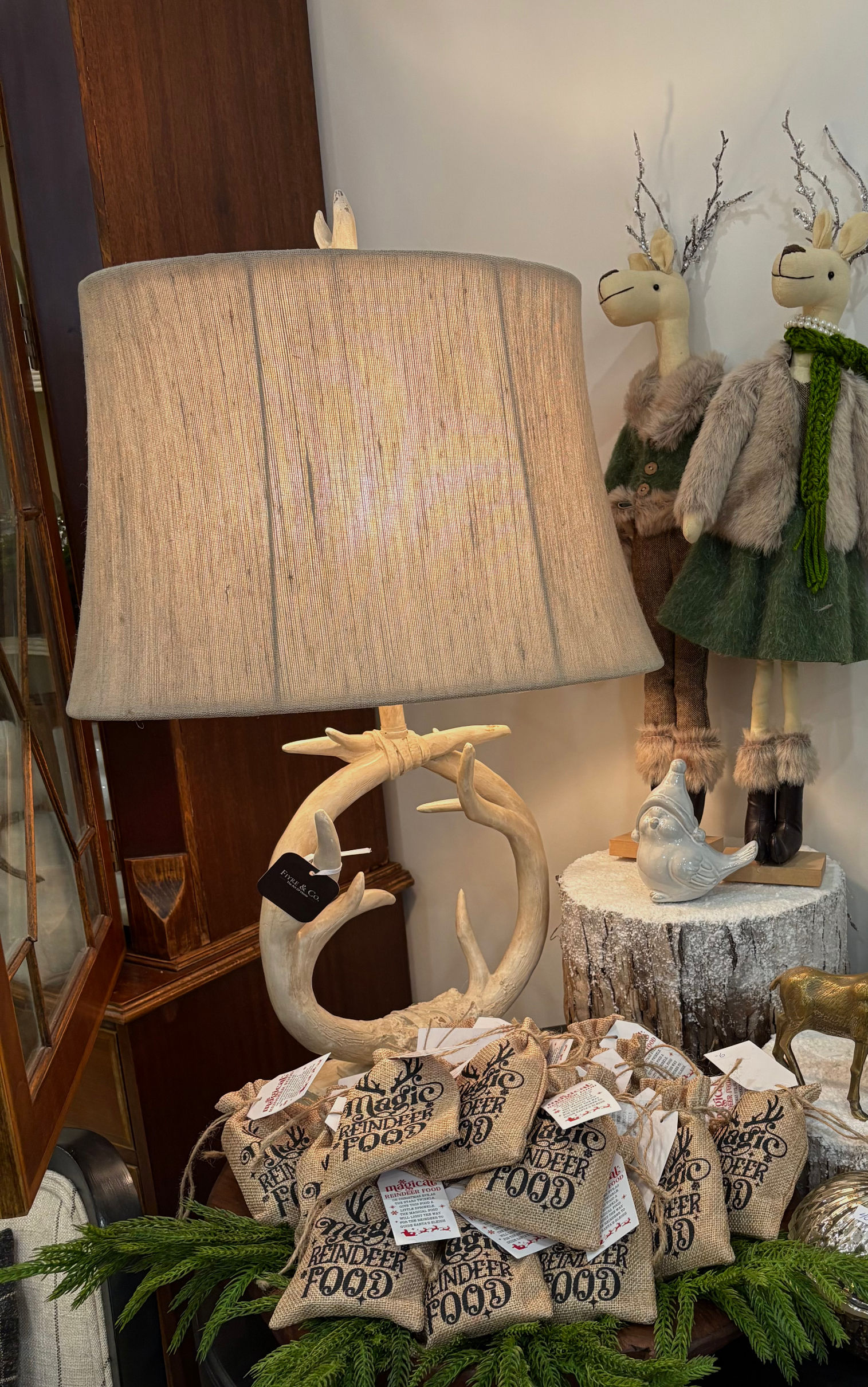 Antler Lamp