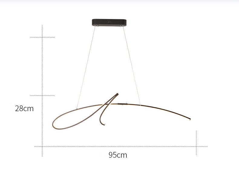 Miniature : Modern Chandelier LED Pendant Light Home Decor​​​​​ 2