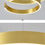 Thumbnail: Modern Chandelier Multi-Tier LED Pendant Light Home Decor details