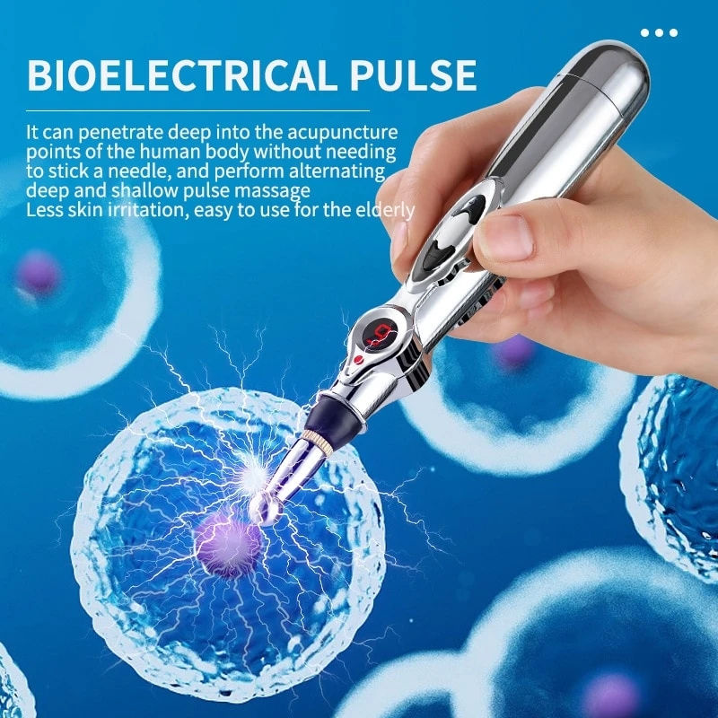 Miniatura: Caneta Eletrônica de Acupuntura – Estimulação de Pontos e Meridianos