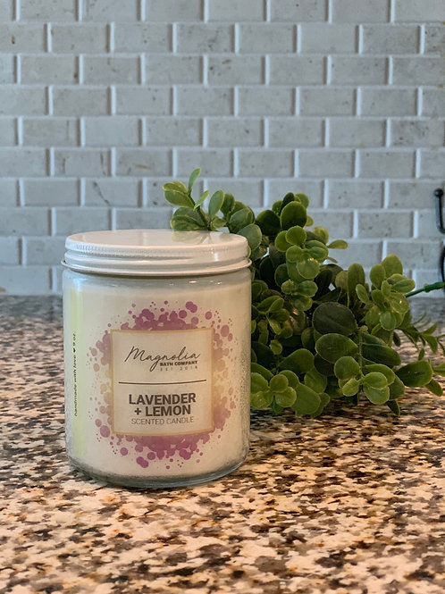 Lavender + Lemon Soy Candle