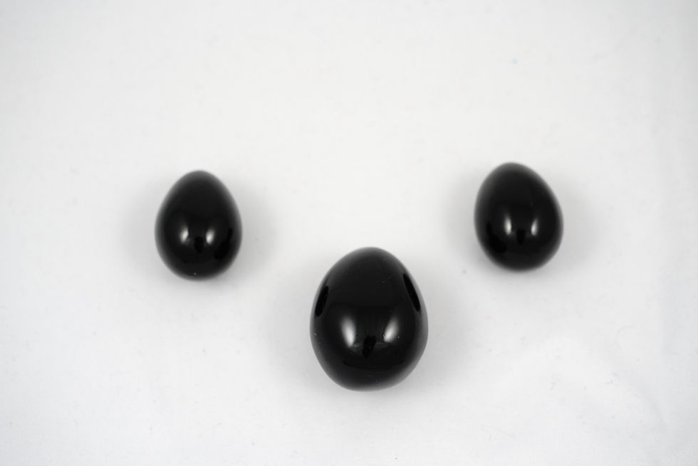 Miniatura: Yoni Egg Ossidiana