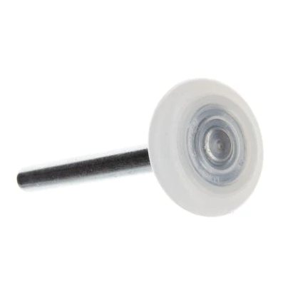 LifeTime Quite Glide Roll2 Inch Roller, White Nylon, 13 Ball , 4" Stemers