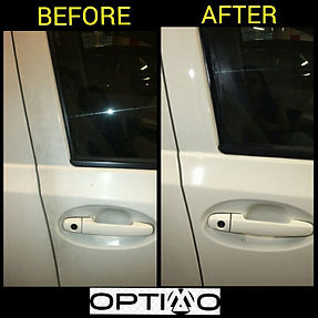 Optimo Stain Buster before and after effect